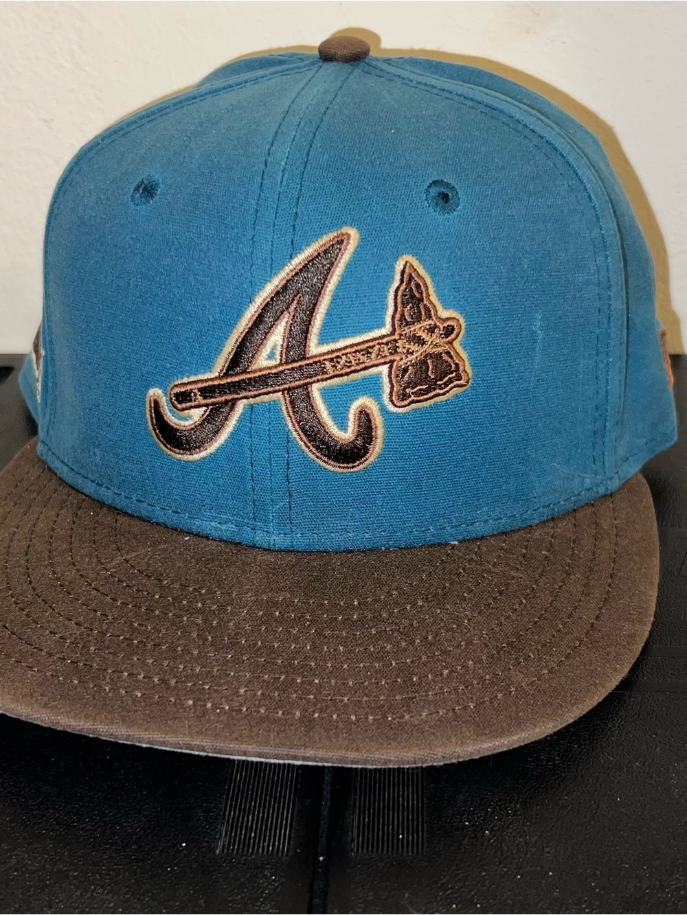 New Era Atlanta Braves Indigo 59Fifty 7-1/4